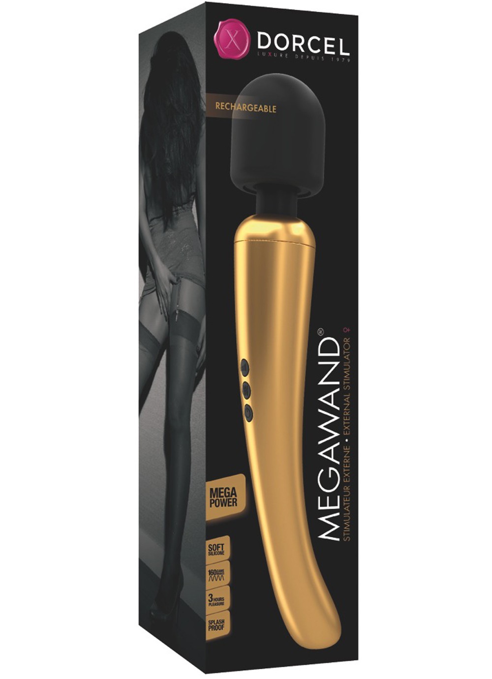 Stimulateur Megawand - Or – Image 4