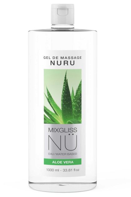Mixgliss Gel de massage - NU Aloe Vera - 1000 ml