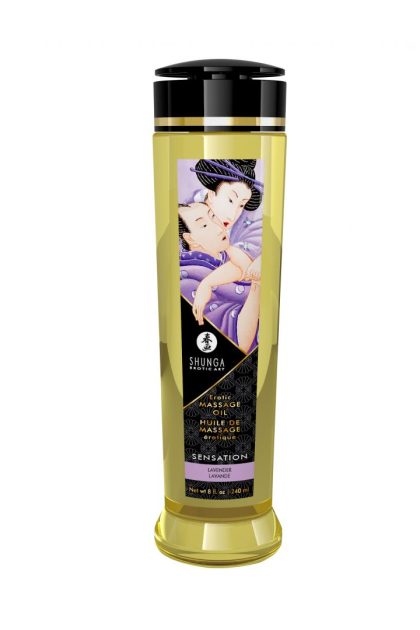 Huile de massage érotique - Sensation - Lavande - 240 ml