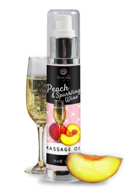 Huile de massage Pêche et Vin pétillant 3682 - 50 ml