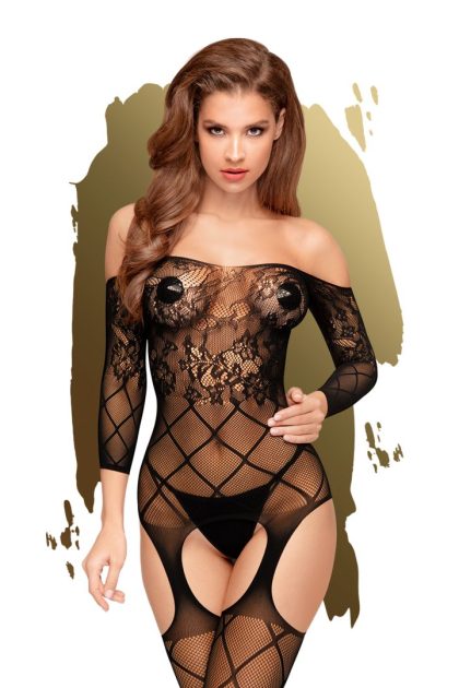 Top-notch Bodystocking - Noir