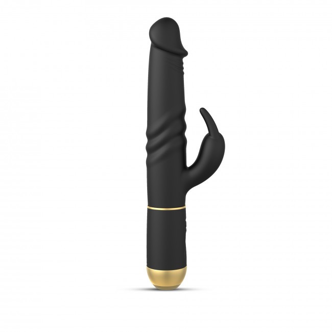 Vibromasseur Furious Rabbit 2.0 - Noir et Or – Image 2