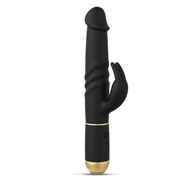 Vibromasseur Furious Rabbit 2.0 - Noir et Or – Image 5
