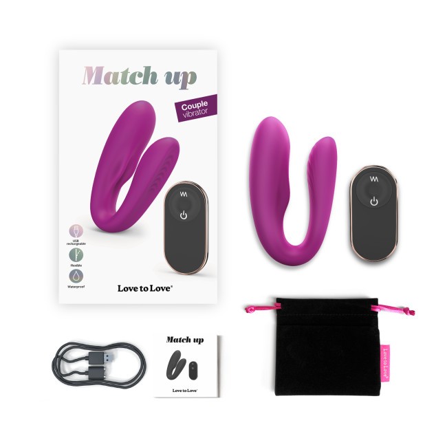 MATCH UP - Sweet Orchid - Jouet pour couple télécommandé – Image 4