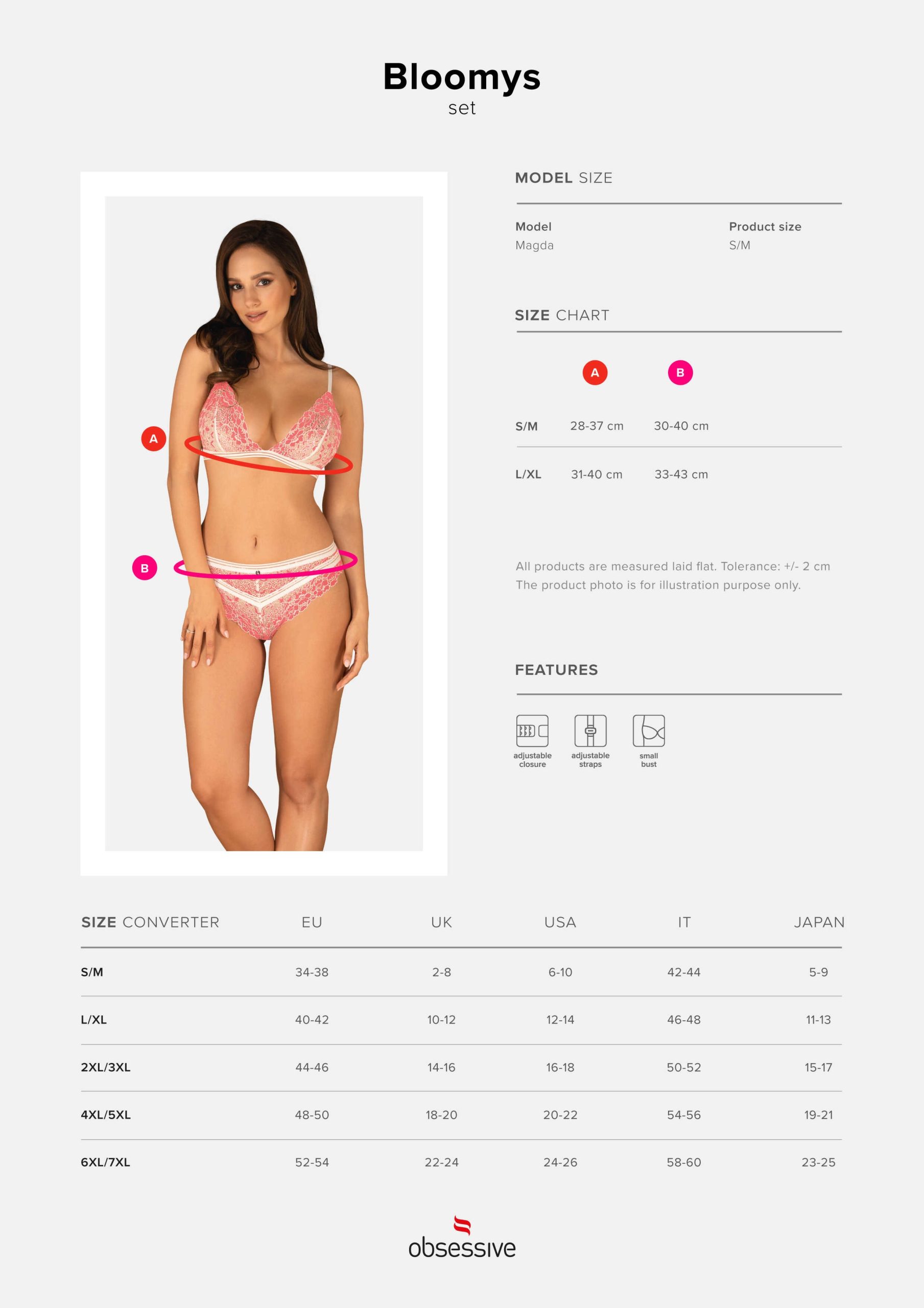 Bloomys Ensemble 2 pcs - Rose – Image 9