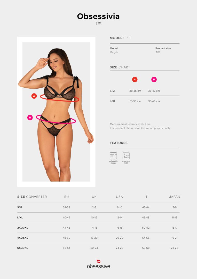 Obsessivia Ensemble 2 pcs - Noir – Image 9