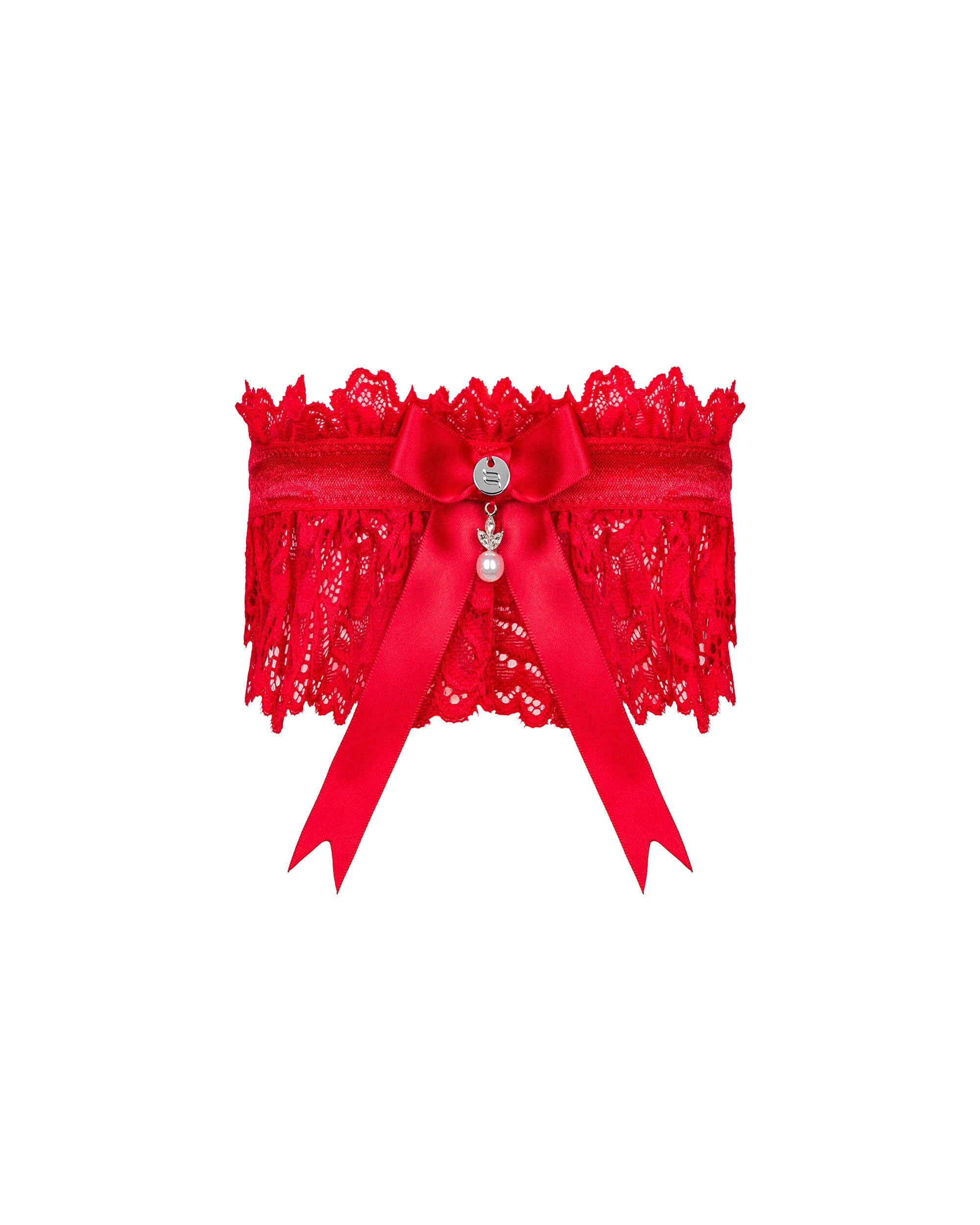 Jarretière rouge Amor Cherris – Image 5