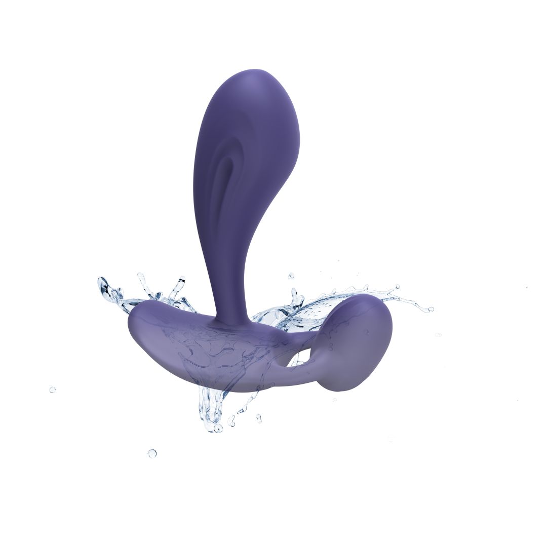 Witty vibromasseur et stimulateur clitoridien- Midnight indigo – Image 5