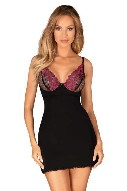 Rosenty nuisette et string - Noire