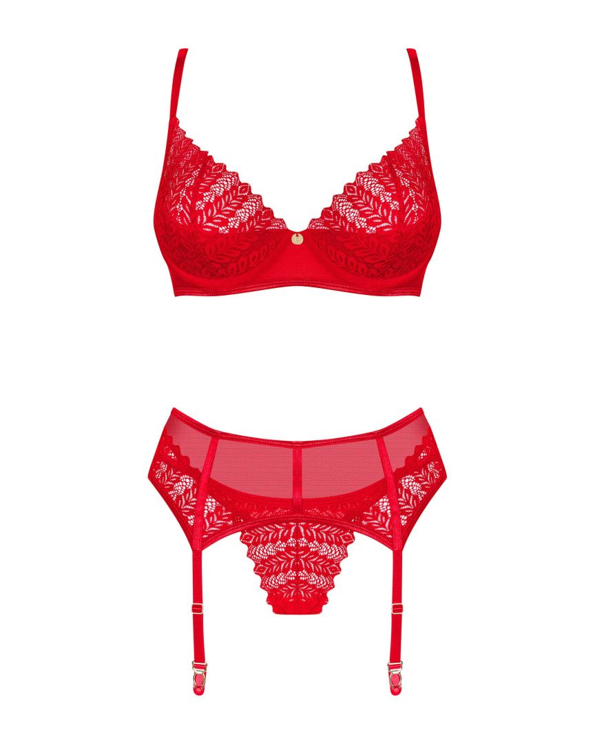 Ingridia ensemble 3 pièces - Rouge – Image 7