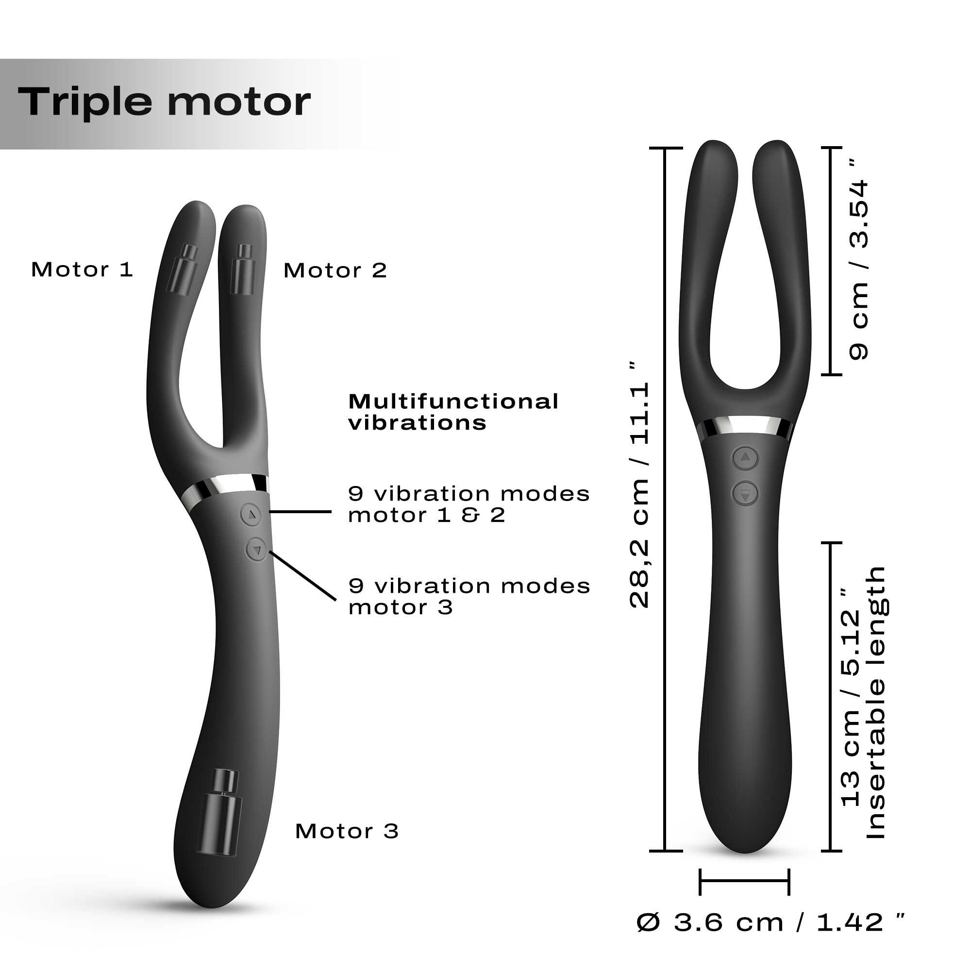 Vibromasseur Infinite Joy - Noir – Image 4