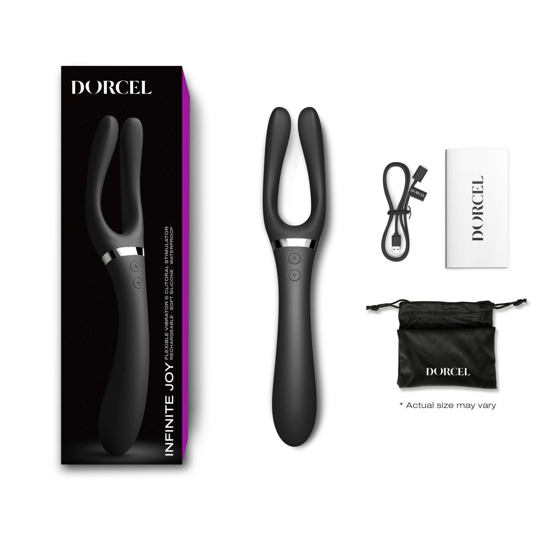 Vibromasseur Infinite Joy - Noir – Image 6