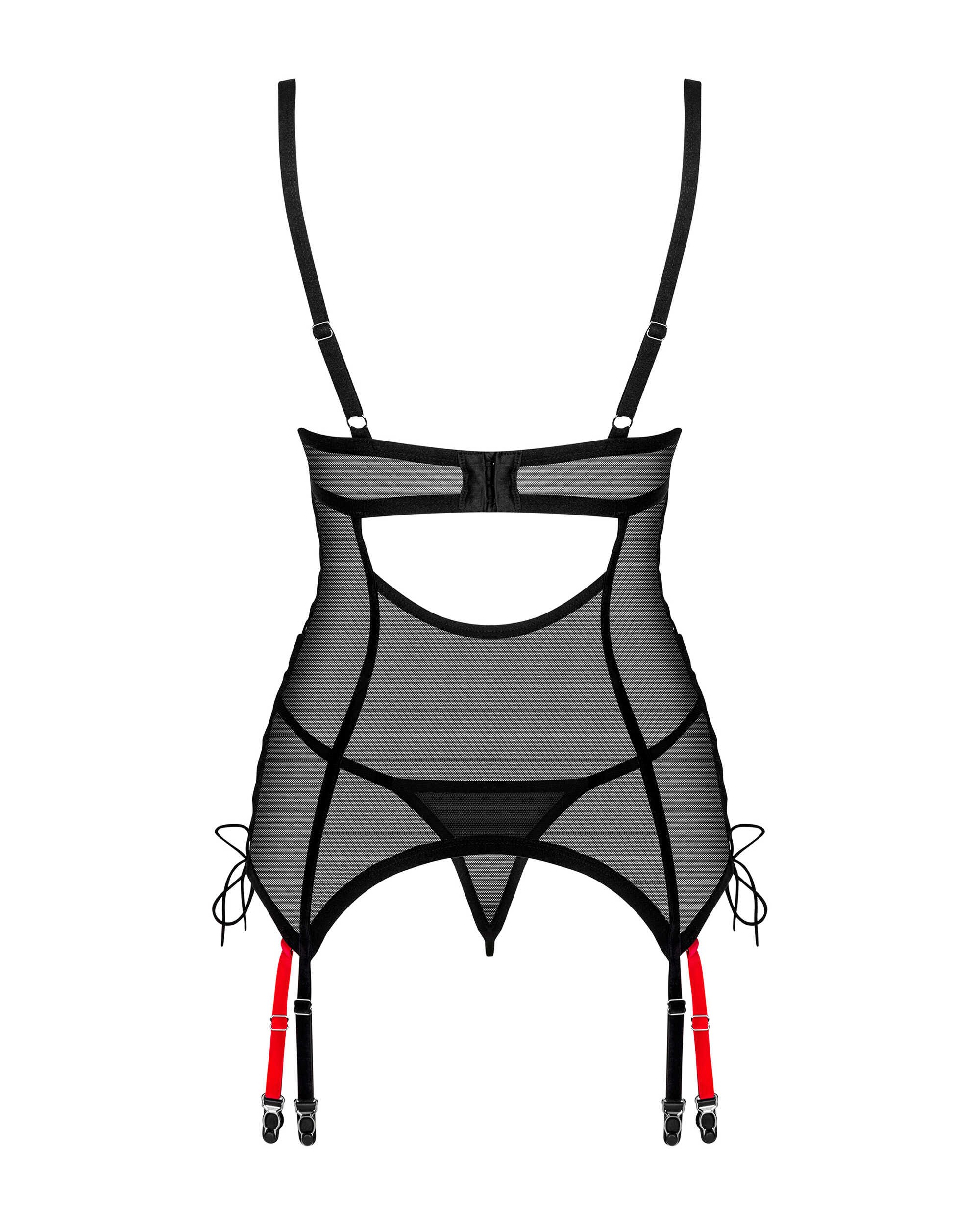 Glandez guêpière et string - Noir – Image 8