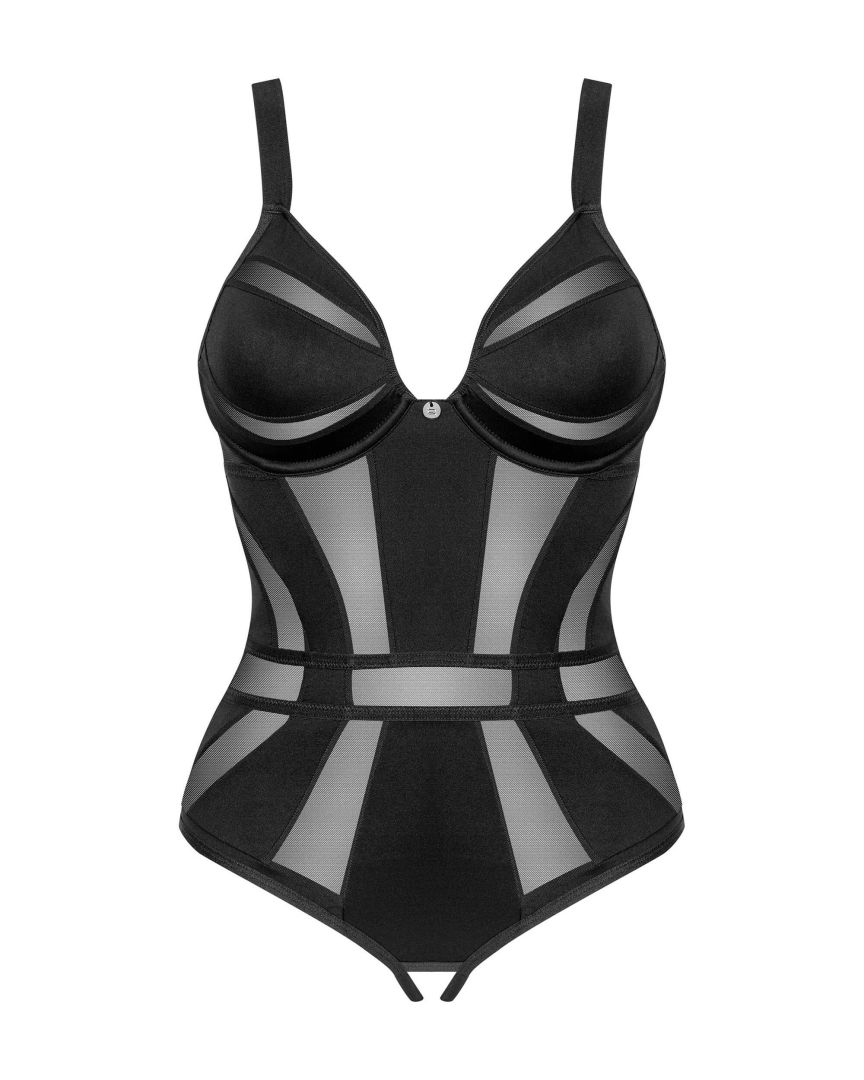 Chic Amoria body ouvert - Noir – Image 7