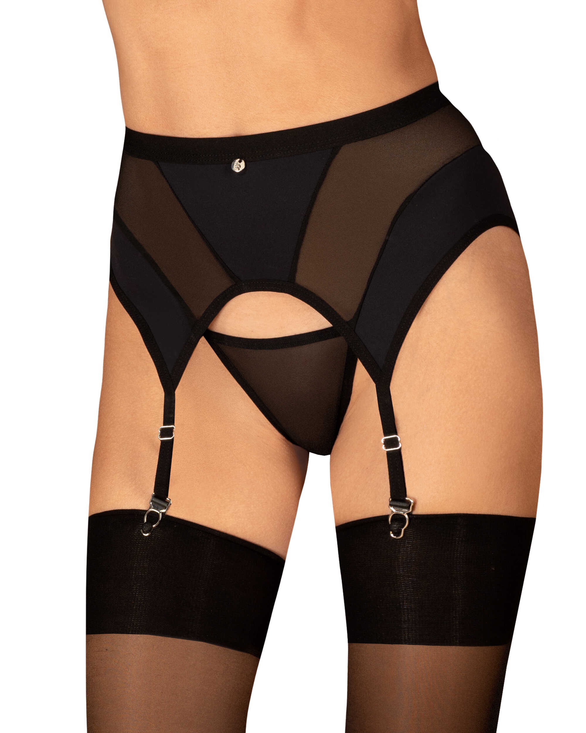 Chic Amoria porte-jarretelles - Noir – Image 5