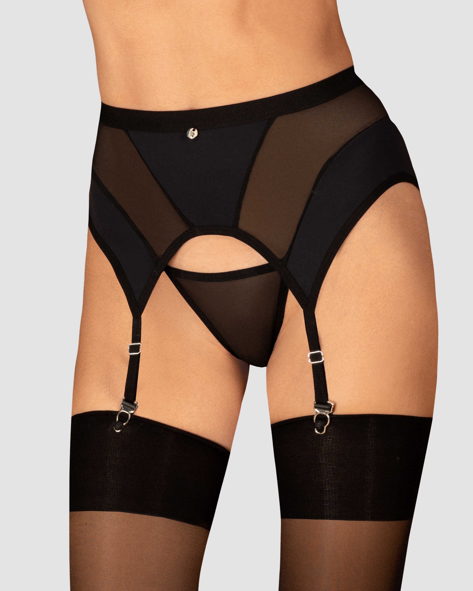 Chic Amoria porte-jarretelles - Noir – Image 9