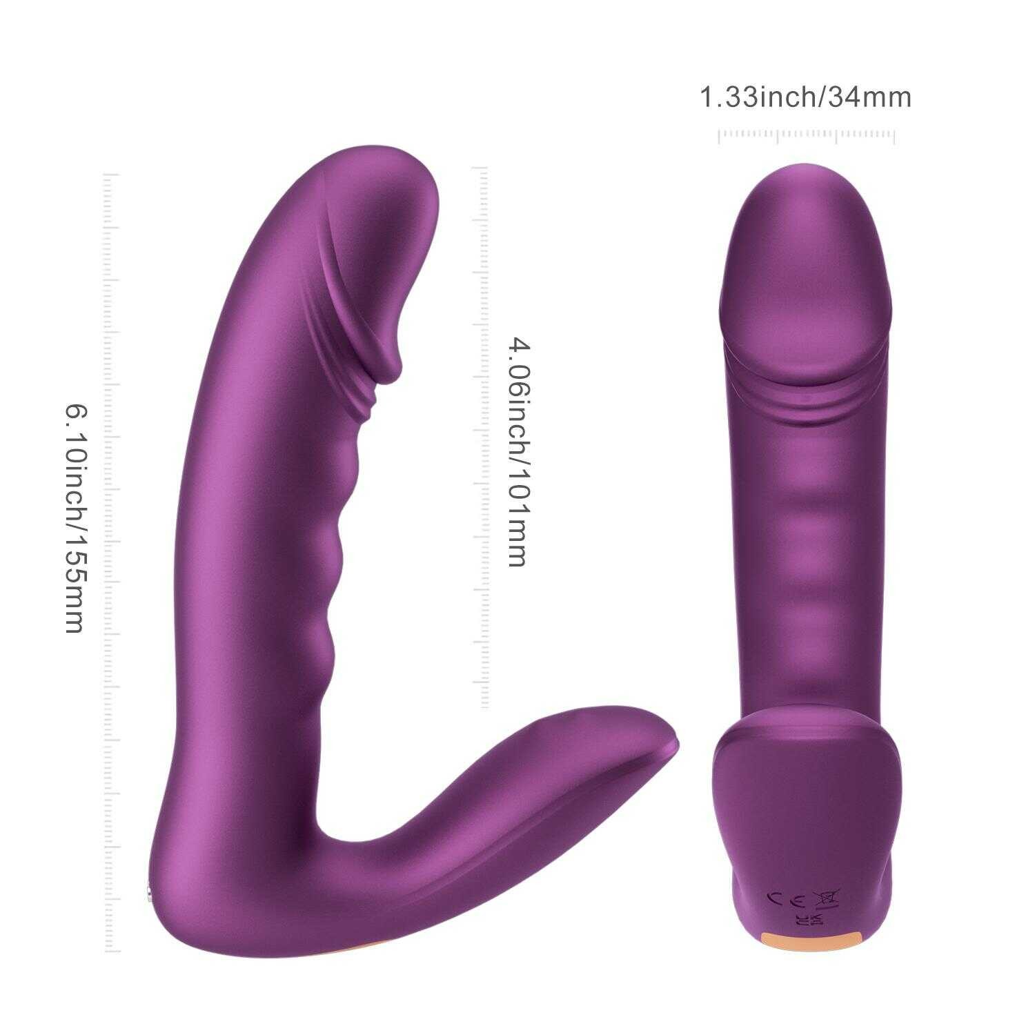 RORA 2 Capteur de pression G-Spot rotatif et stimulateur clitoridien – Image 2