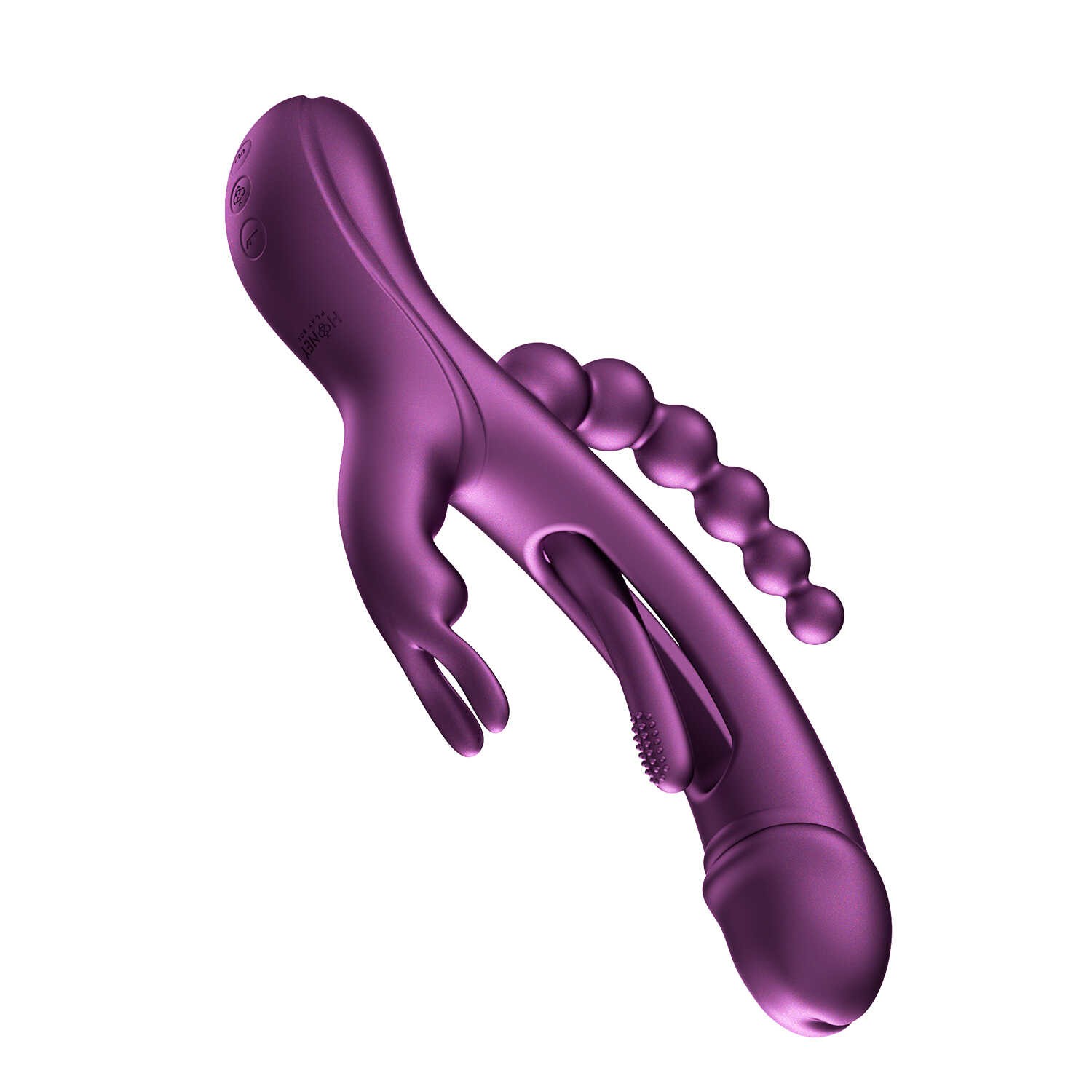 Trilux Rabbit 4 en 1 controlé par application - Violet – Image 3