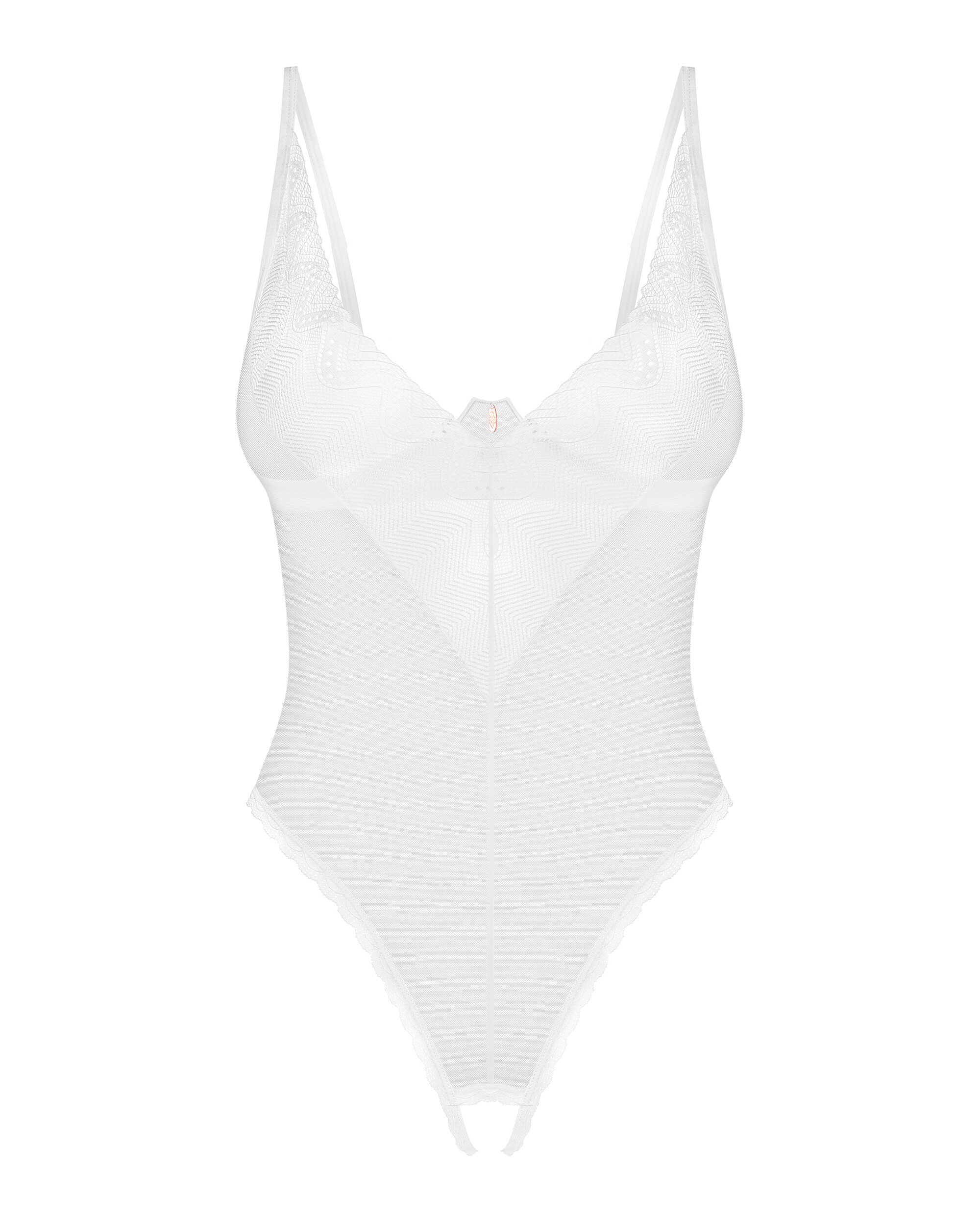 Alissium body ouvert - Blanc – Image 4