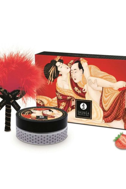 Poudre de massage délectable - Fraise et champagne