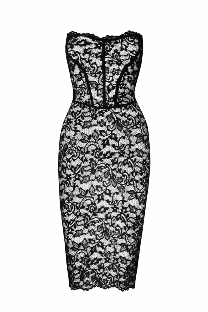 F301 Catalyst - Robe midi à lacets – Image 5