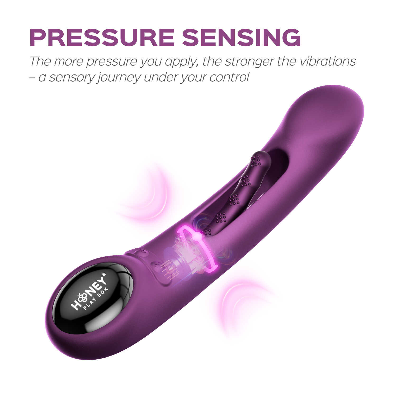 Tempo vibromasseur G-spot avec capteurs de pression et application – Image 7