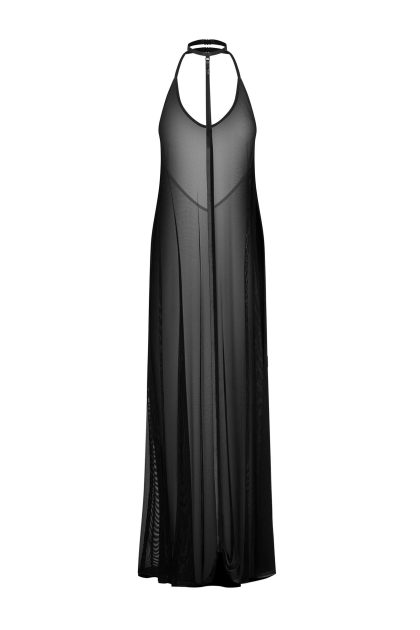 Nuites robe longue - Noire