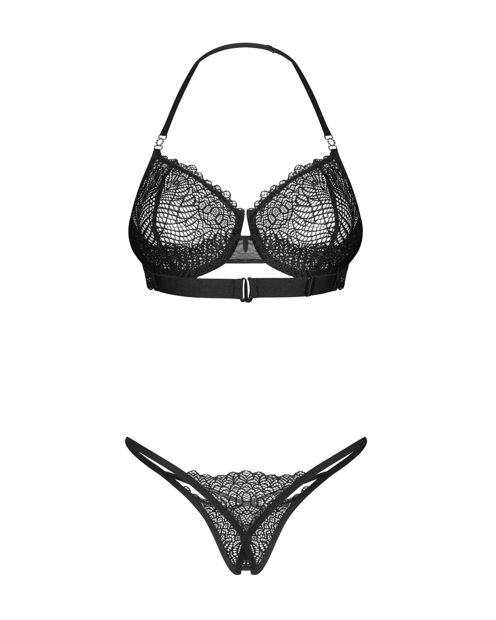 Iliosa ensemble 2 pièces ouvert - Noir – Image 6