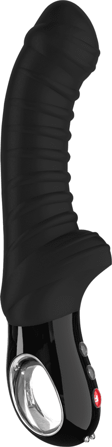 Tiger - Vibromasseur strié - Noir – Image 2