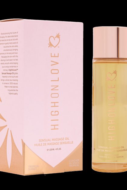 Huile de massage luxueuse Couché de soleil tropical - 120 ml