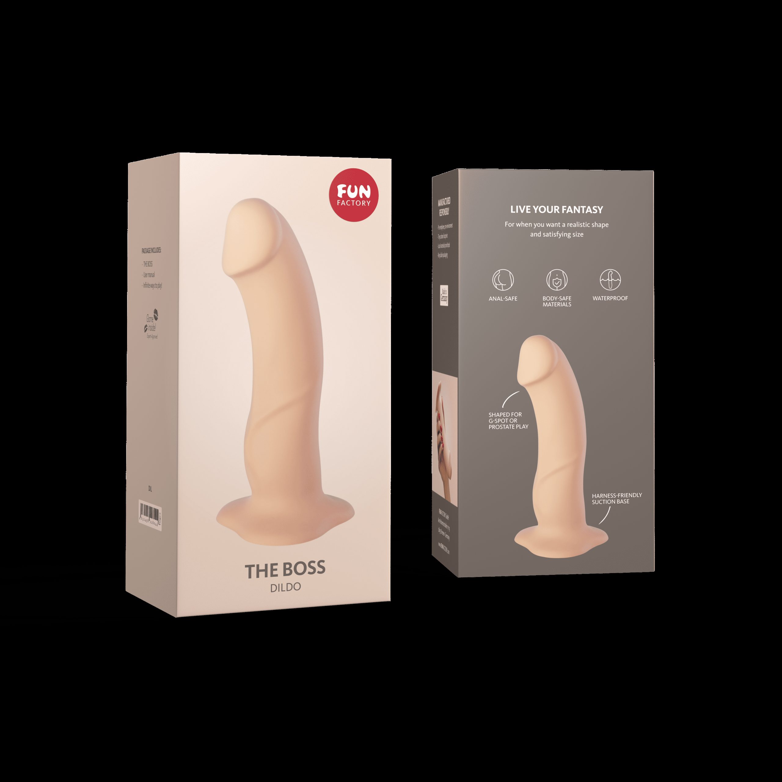The boss - Gode réaliste - Cream – Image 3