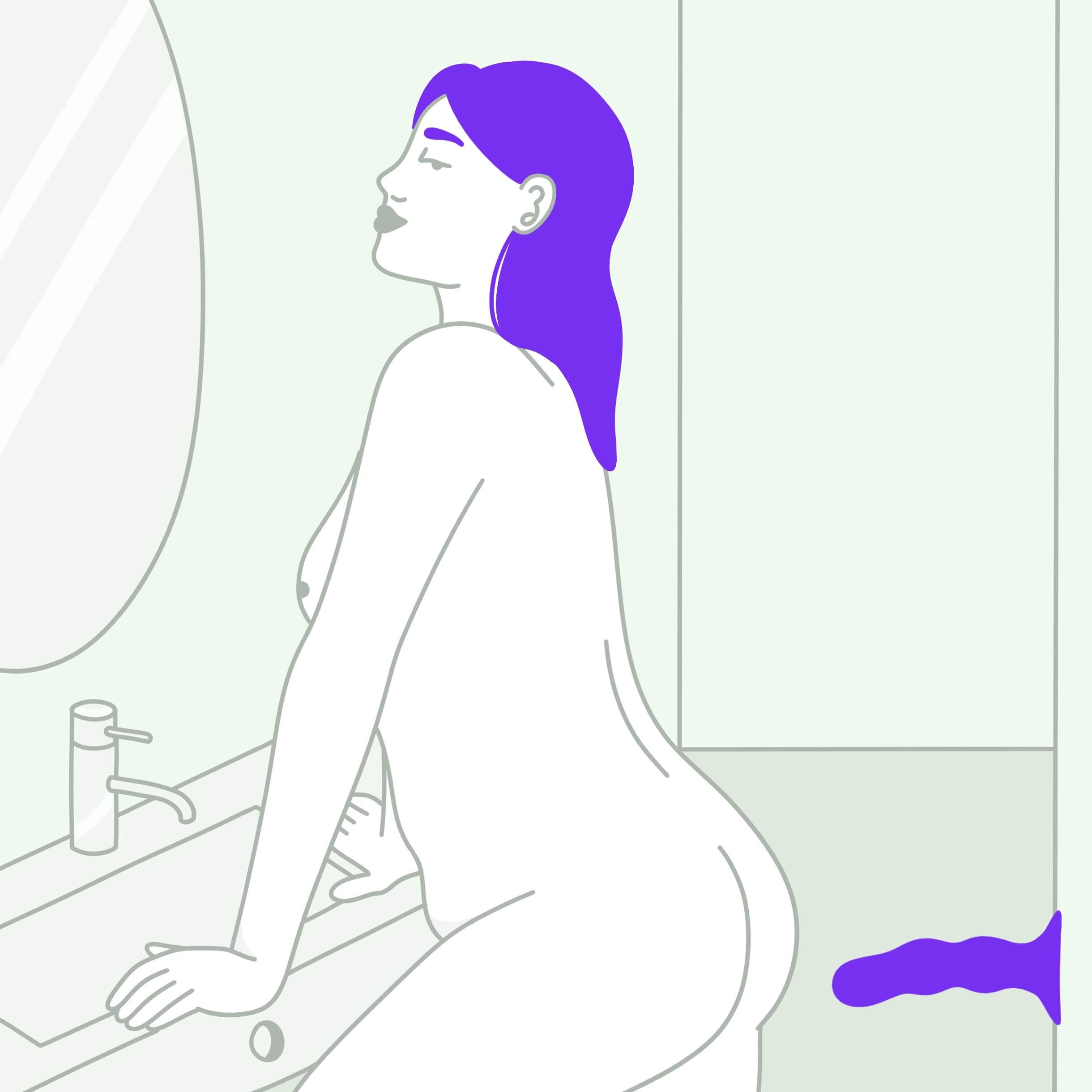 Bouncer - Dildo - Violet Flashy – Image 9