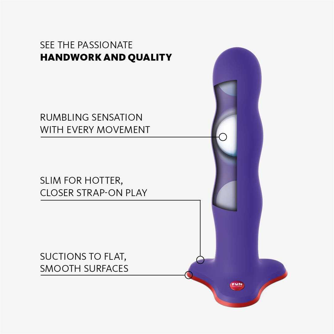 Bouncer - Dildo - Violet Flashy – Image 3