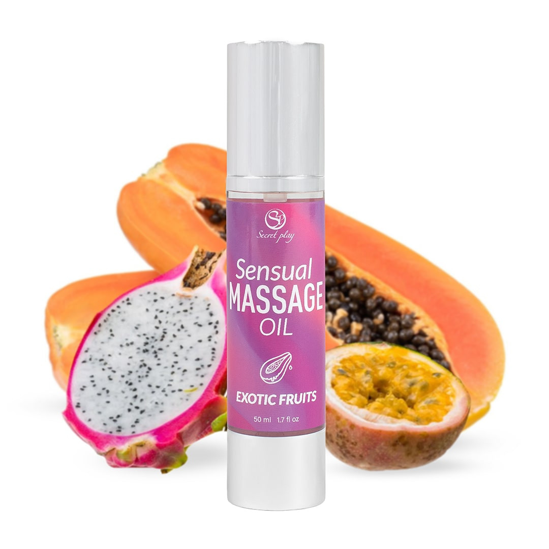 Huile de massage fruits exotiques 50 ml – Image 3