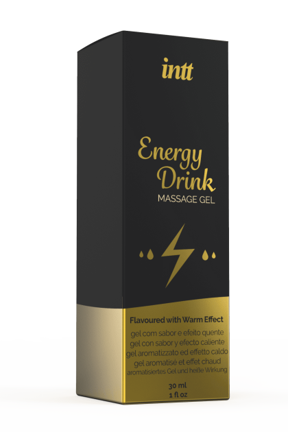 Massage gel energy drink - Gel embrassable