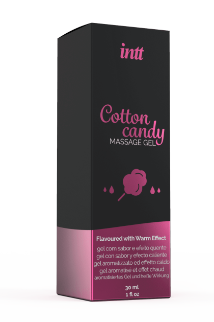 Massage gel Barbe à papa - Gel embrassable