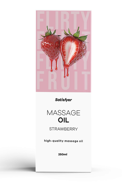 Huile de massage haute qualité - Fraise 250ml