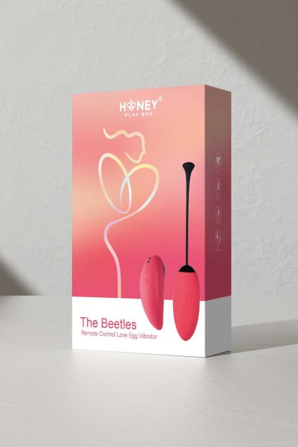 The Beetles - Oeuf vibrant télécommandé - Rose