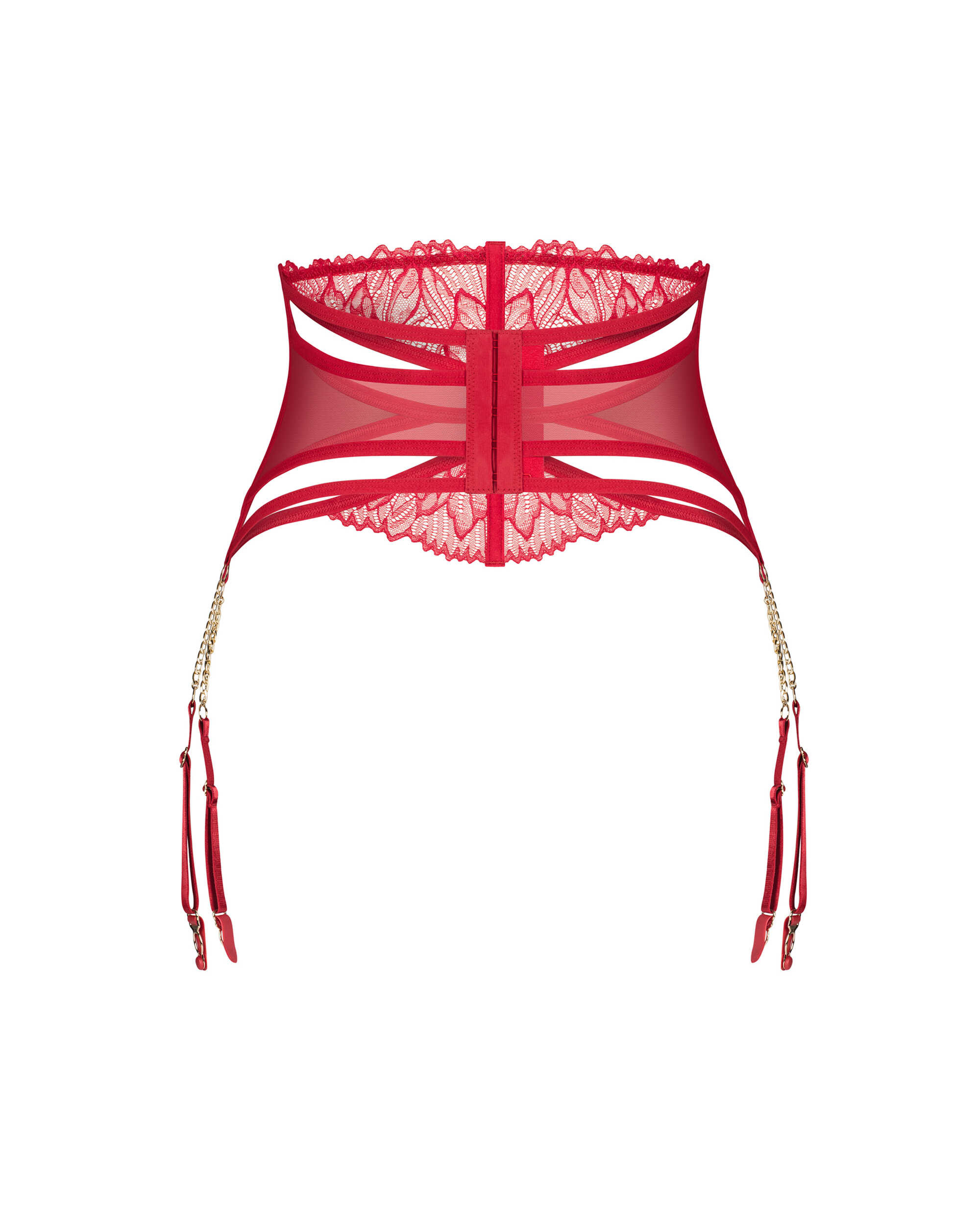 Matildea porte-jarretelles - Rouge – Image 6