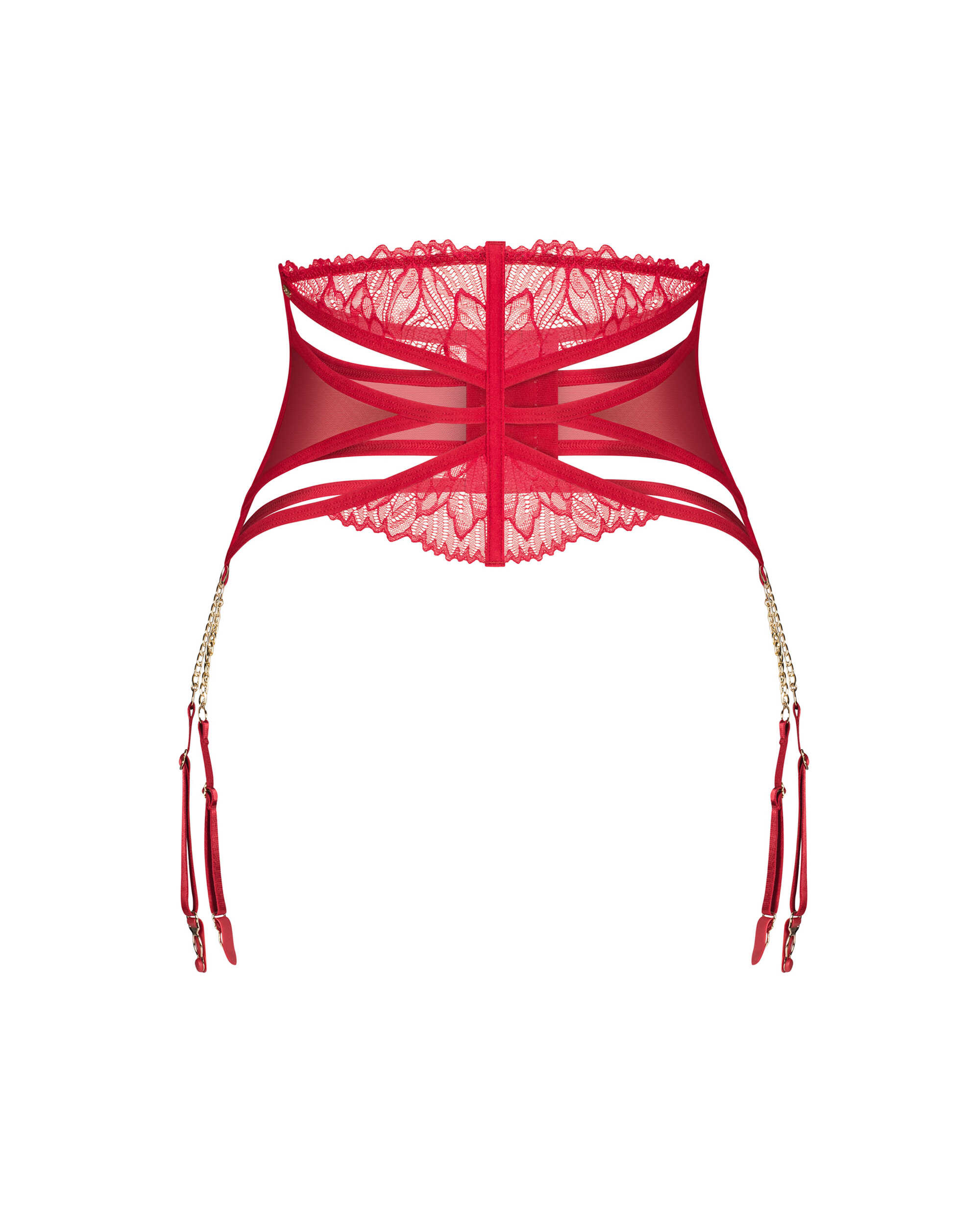 Matildea porte-jarretelles - Rouge – Image 5