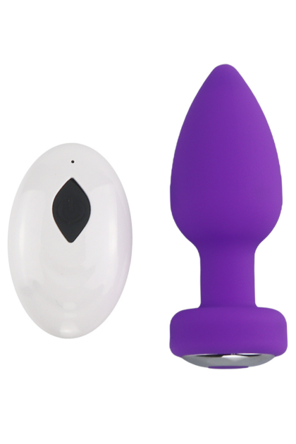 Plug Anal Vibrant Télécommandé SHAKY Violet
