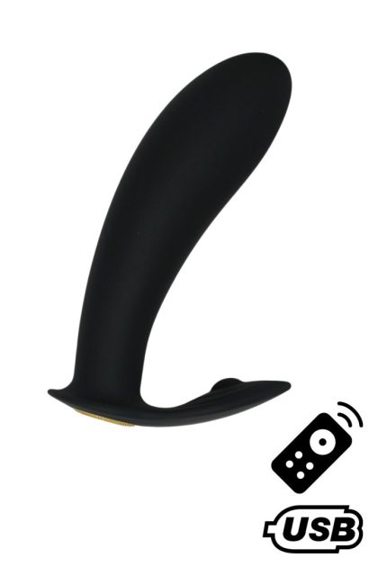 ERNEST, Mini vibromasseur avec stimulateur clitoridien USB, avec télécommande