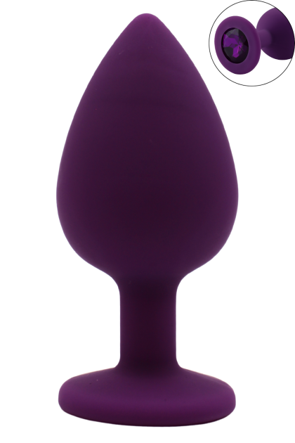 Plug bijou violet Large PURPY