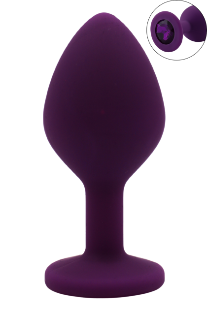 Plug bijou violet Medium PURPY