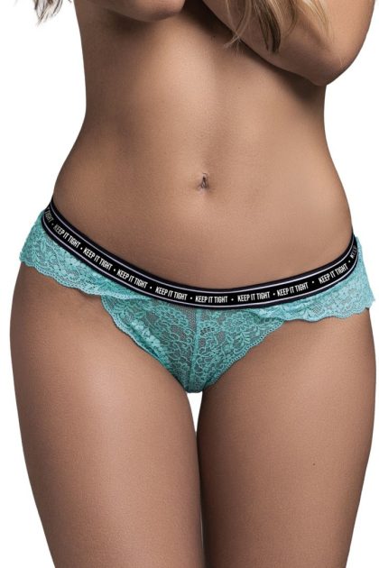 String en dentelle turquoise MARDI